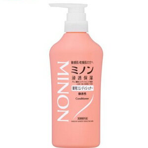 【医薬部外品】 ミノン 薬用コンディショナー 本体 (450ml) 頭皮をすこやかに保つ