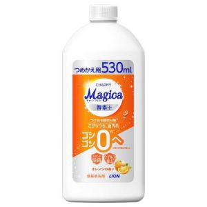 ライオン チャーミーマジカ 酵素プラス オレンジ 詰替 (530ml) 食器用洗剤