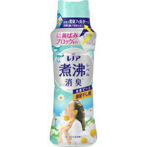 【※】 P＆G レノア 煮沸レベル 消臭抗菌 ビーズ 部屋干し 花とおひさまの香り 本体 (420ml) 洗濯洗剤のサムネイル