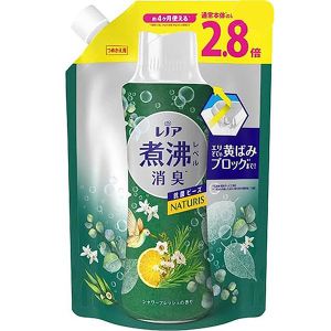 【nk】 P＆G レノア 煮沸レベル 消臭 抗菌ビーズ ナチュリスシャワーフレッシュの香り つめかえ用 超特大 (1180ml) 洗濯洗剤