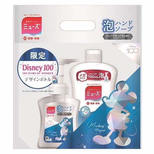 ミューズ 泡ハンドソープ ディズニー100周年デザインボトル せっけんの香りオリジナル (1セット) 泡タイプのサムネイル