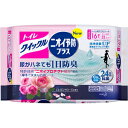 【T】 花王 トイレクイックル ニオイ予防プラス エレガントローズ 詰替 (16枚入) トイレ掃除