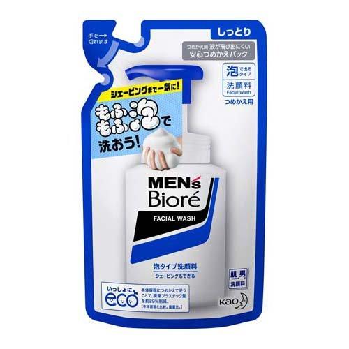 Kao メンズビオレ 泡タイプ洗顔 詰替 (130ml) 男性化粧品