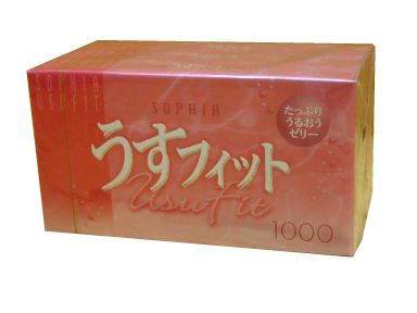 【※】 コンドーム　ソフィア　うすフィット1000（12コ入）×3パック　スキン