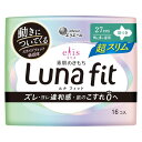【ast】 エリス 素肌のきもち ルナフィット 超スリム(特に多い昼用)羽つき 27cm 16枚 無香料(4)