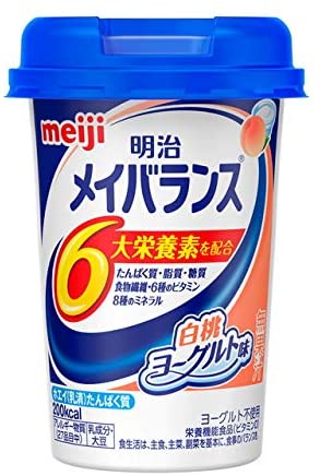 明治 メイバランス Mini カップ 白桃ヨーグルト味 125ml 総合栄養食品