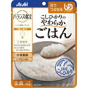 ●べたつきを抑え、まとまり良く仕上げた、やわらかいごはんです。 ●食物繊維、ビタミンB1配合。 殺菌方法：気密性容器に密封し、加圧加熱殺菌 【品名・名称】 米飯類 【原材料】 精白米(国産)、イヌリン(食物繊維)／トレハロース、 増粘剤(キサンタン)、ゲル化剤(ジェランガム)、V.B1 【栄養成分】 1袋(150g)当たり エネルギー：89kcaL、タンパク質：1.2g、 炭水化物：21.3g(糖質：19.4g、食物繊維：2.0g)、 食塩相当量：0.02g、ビタミンB1：0.5mg 【アレルギー物質】 なし 【保存方法】 直射日光を避け、常温で保存してください。 【発売元】 　アサヒグループ食品 ★パッケージ・商品内容等は、予告なく変更する場合も 　ございます。予めご了承ください。 ★当店では複数の店舗で在庫を共有しております。 　在庫切れの場合もございますので予めご了承ください。 (介護食品 介護食 介護 食品 ごはん ご飯 米飯 おかゆ) 広告文責：SCB 050-3302-2709 原産国：日本 区分：食品