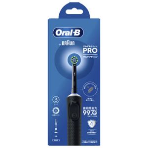 【y】 P&G ブラウン オーラルB D103 すみずみクリーン PRO マルチアクションブラシ付 D1034133-BK (1本) 電動ハブラシ本体 【y】 P&G ブラウン オーラルB D103 すみずみクリーン PRO マルチアクションブラシ付 D1034133-BK (1本) 電動ハブラシ本体