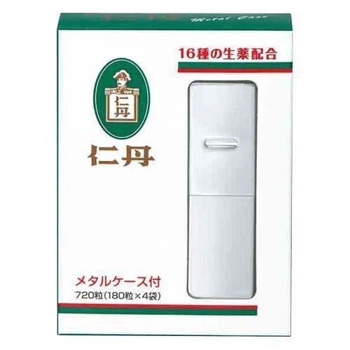 【医薬部外品】 森下仁丹 仁丹 メタルケース (720錠) タブレット