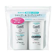 【T】 花王 キュレル シャンプー＆コンディショナー ミニセット(各45ml)