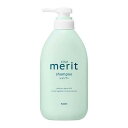 花王 メリット シャンプー ポンプ ボトル 本体 (450ml) シャンプー