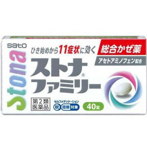 リスク区分：第2類医薬品 使用期限：使用期限まで120日以上の商品を販売します。 【第2類医薬品】 ★パッケージ・商品内容等は、予告なく変更する場合も 　ございます。予めご了承ください。 ★当店では複数の店舗で在庫を共有しております。 　在庫切れの場合もございますので予めご了承ください。 【商品説明】 かぜの11の諸症状によく効く、家族向けの総合かぜ薬です。 7歳以上のお子様からご高齢の方まで適用します。 【効能 効果】 かぜの諸症状(鼻水、鼻づまり、くしゃみ、のどの痛み、せき、たん、 悪寒(発熱によるさむけ)、発熱、頭痛、関節の痛み、筋肉の痛み)の緩和 【用法 用量】 下記の1回服用量を食後なるべく30分以内に服用します。 [年齢：1回服用量：1日服用回数] 成人(15歳以上)：2錠：3回 7〜14歳：1錠：3回 7歳未満：服用しないでください ★用法・用量に関連する注意 (1)定められた用法・用量を厳守してください。 (2)小児に服用させる場合には、保護者の指導監督のもとに服用させてください。 (3)取り出した錠剤は早めにお飲みください。 【成分】 成分分量 6錠中 アセトアミノフェン：900mg デキストロメトルファン臭化水素酸塩水和物：45mg クロルフェニラミンマレイン酸塩：7.5mg グアイフェネシン：150mg 添加物として、リン酸水素Ca、CMC、ヒドロキシプロピルセルロース、 ヒドロキシプロピルメチルセルロース、ステアリン酸Mg、マクロゴール、乳糖を含有します。 【注意事項】 ★使用上の注意 ・してはいけないこと (守らないと現在の症状が悪化したり、副作用・事故が起こりやすくなります) 1.次の人は服用しないでください (1)本剤又は本剤の成分によりアレルギー症状を起こしたことがある人。 (2)本剤又は他のかぜ薬、解熱鎮痛薬を服用してぜんそくを起こしたことがある人。 2.本剤を服用している間は、次のいずれの医薬品も使用しないでください 他のかぜ薬、解熱鎮痛薬、鎮静薬、鎮咳去痰薬、抗ヒスタミン剤を含有する内服薬等 (鼻炎用内服薬、乗物酔い薬、アレルギー用薬等) 3.服用後、乗物又は機械類の運転操作をしないでください (眠気等があらわれることがあります。) 4.服用前後は飲酒しないでください 5.長期連用しないでください ・相談すること 1.次の人は服用前に医師、薬剤師又は登録販売者にご相談ください (1)医師又は歯科医師の治療を受けている人。 (2)妊婦又は妊娠していると思われる人。 (3)薬などによりアレルギー症状を起こしたことがある人。 (4)次の症状のある人。 高熱、排尿困難 (5)次の診断を受けた人。 心臓病、肝臓病、腎臓病、胃・十二指腸潰瘍、緑内障 2.服用後、次の症状があらわれた場合は副作用の可能性がありますので、直ちに服用を中止し、 この文書を持って医師、薬剤師又は登録販売者にご相談ください [関係部位：症状] 皮膚：発疹・発赤、かゆみ 消化器：吐き気・嘔吐、食欲不振 精神神経系：めまい 呼吸器：息切れ、息苦しさ 泌尿器：排尿困難 その他：過度の体温低下 まれに下記の重篤な症状が起こることがあります。その場合は直ちに医師の診療を受けてください。 [症状の名称：症状] ショック(アナフィラキシー)：服用後すぐに、皮膚のかゆみ、じんましん、声のかすれ、 くしゃみ、のどのかゆみ、息苦しさ、動悸、意識の混濁等があらわれる。 皮膚粘膜眼症候群(スティーブンス・ジョンソン症候群)、中毒性表皮壊死融解症、 急性汎発性発疹性膿疱症：高熱、目の充血、目やに、唇のただれ、のどの痛み、 皮膚の広範囲の発疹・発赤、赤くなった皮膚上に小さなブツブツ(小膿疱)が出る、 全身がだるい、食欲がない等が持続したり、急激に悪化する。 肝機能障害：発熱、かゆみ、発疹、黄疸(皮膚や白目が黄色くなる)、 褐色尿、全身のだるさ、食欲不振等があらわれる。 腎障害：発熱、発疹、尿量の減少、全身のむくみ、全身のだるさ、関節痛(節々が痛む)、下痢等があらわれる。 間質性肺炎：階段を上ったり、少し無理をしたりすると息切れがする・ 息苦しくなる、空せき、発熱等がみられ、これらが急にあらわれたり、持続したりする。 ぜんそく：息をするときゼーゼー、ヒューヒューと鳴る、息苦しい等があらわれる。 再生不良性貧血：青あざ、鼻血、歯ぐきの出血、発熱、皮膚や粘膜が青白くみえる、 疲労感、動悸、息切れ、気分が悪くなりくらっとする、血尿等があらわれる。 無顆粒球症：突然の高熱、さむけ、のどの痛み等があらわれる。 3.服用後、次の症状があらわれることがありますので、このような症状の持続又は 増強が見られた場合には、服用を中止し、この文書を持って医師、薬剤師又は登録販売者にご相談ください 口のかわき、眠気 4.5〜6回服用しても症状がよくならない場合は服用を中止し、この文書を持って医師、 薬剤師又は登録販売者にご相談ください 【発売元】 佐藤製薬株式会社 (医薬品 くすり 薬 錠剤 錠) (かぜ カゼ 風邪 総合 感冒) (sato ストナ) 広告文責：SCB 050-3302-2709 原産国：日本 区分：第2類医薬品