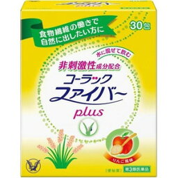 【第3類医薬品】 コーラック ファイバー plus (30包入) 非刺激性成分配合 便秘薬