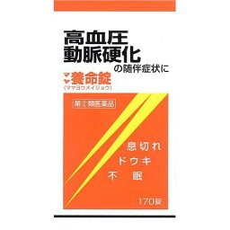 【第(2)類医薬品】 摩耶堂 マヤ 養命錠 (170錠) 息切れ ドウキ 不眠