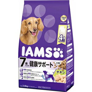 【J】 マース アイムス 7歳以上用 健康サポート チキン味 小粒 (2.6kg) ドッグフード ドライフード