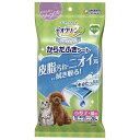 【J】 デオクリーン からだふきシート 小型犬用 香り付き (28枚)