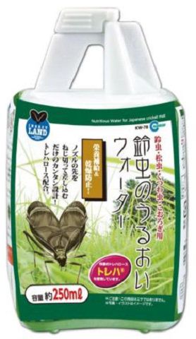 【J】 マルカン 鈴虫のうるおいウォーター (250ml) KW-78 保水液 松虫 くつわ虫 こおろぎ