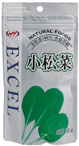 ナチュラルペットフーズ エクセル 小松菜（50g） 鳥の栄養補助食品【J】