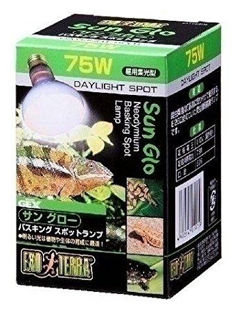 【J】 エキゾテラ サングロー バスキングスポットランプ 75W(1個入)