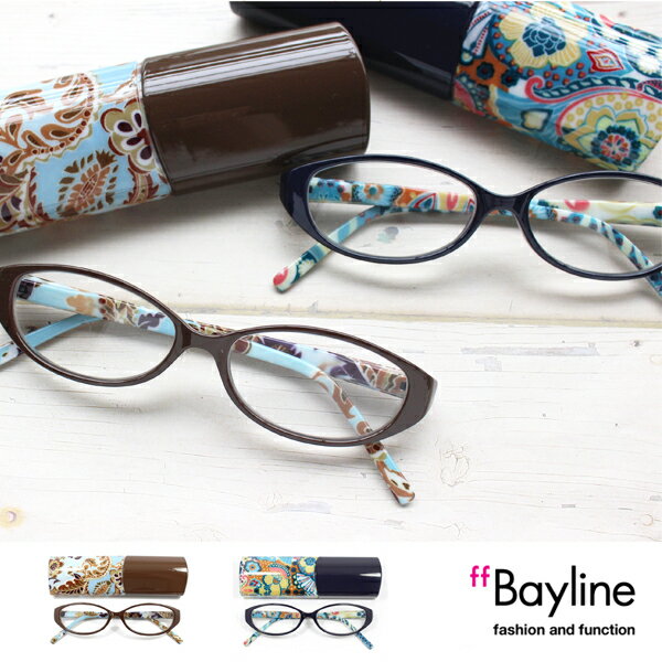 Bayline リーディンググラス オーバルフレーム ペイズリー 老眼鏡 おしゃれ 40代 50代 レディース 女性 ladies 039 御洒落 シニアグラス ギフト 母の日 プレゼント 実用的