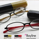Bayline/ベイライン 老眼鏡 おしゃれ 40代 50代 レディース シニアグラス ギフト リーディンググラス オーバル型フレーム 2トーン切り替えカラー ...