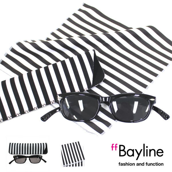 Bayline『neck readers sun glasses』ネックリーダーズfor SUN＆クロスセット サングラス ソフトミラーレンズ UVカット メンズ レディース リーディンググラス