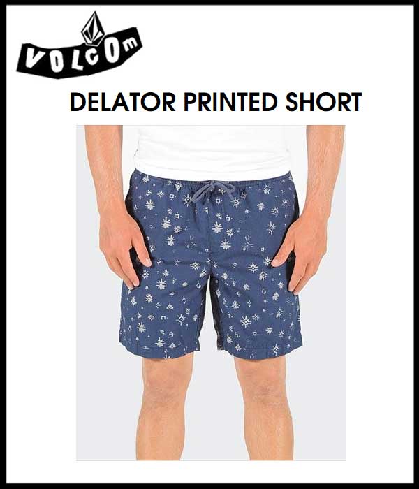 VOLCOM DELATOR PRINTED SHORTショートパン