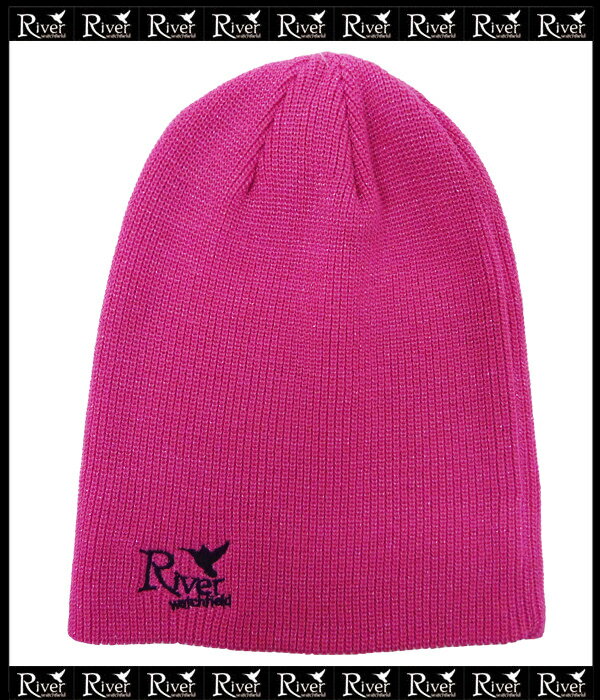ニット帽【リバービーニー】RIVER SPARK（PINK）【防寒】スポーツ・アウトドア ウインタースポーツ ア..