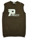 【全国送料無料】【アールジーオーエー】【アウトレットセール】RGOA ノースリーブスエット(BROWN)【タンクトップ】【あす楽対応】