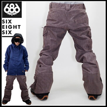 レンタル可 スポーツ・アウトドア ウインタースポーツ スノーボード メンズウエア パンツ686 Smarty Cargo Slim Pant シックスエイト 2013-14 MODEL スノーウエアー 国内正規品 スノボ MENS 【送料無料】【smtb-f】