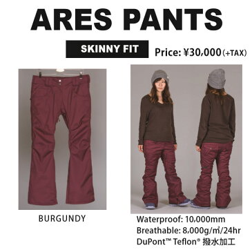 新古品 購入可 SCAPE ARES PANTS エスケープ　アウターウエアー 16-17 MODEL スノーウエアー WOMENS スポーツ・アウトドア ウインタースポーツ スノーボード レディース　ウエア パンツ　レンタルウエア