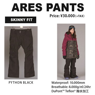 中古品 購入可 SCAPE ARES PANTS エスケープ　アウターウエアー 16-17 MODEL スノーウエアー WOMENS スポーツ・アウトドア ウインタースポーツ スノーボード レディース　ウエア パンツ　レンタルウエア