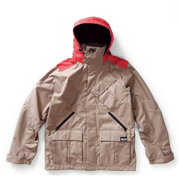 中古品レンタル可メンズ用AnalogAssetJacketASH/INFRAREDスノーウエアースポ