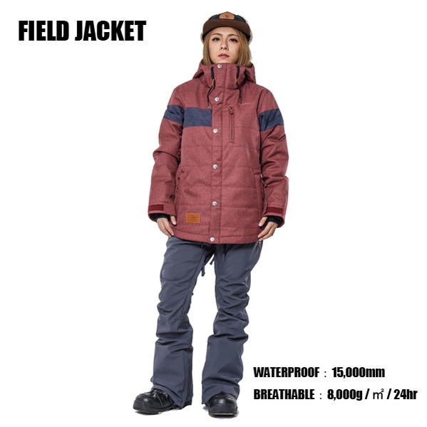 AA HARDWEAR FIELD JACKET ダブルエー ウェア AA スノーボードウェア AA ジャケット WOMENS/レディース