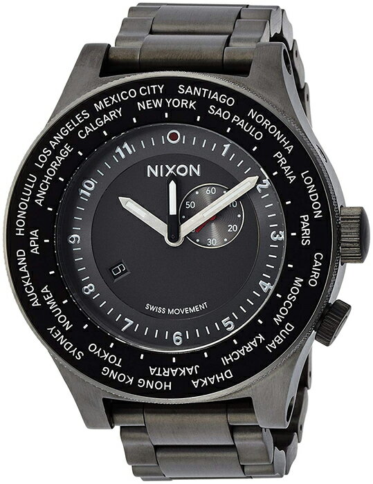 [ニクソン]NIXON PASSPORT SS: GUNMETAL NA379131-00 メンズ 【正規輸入品】 時計