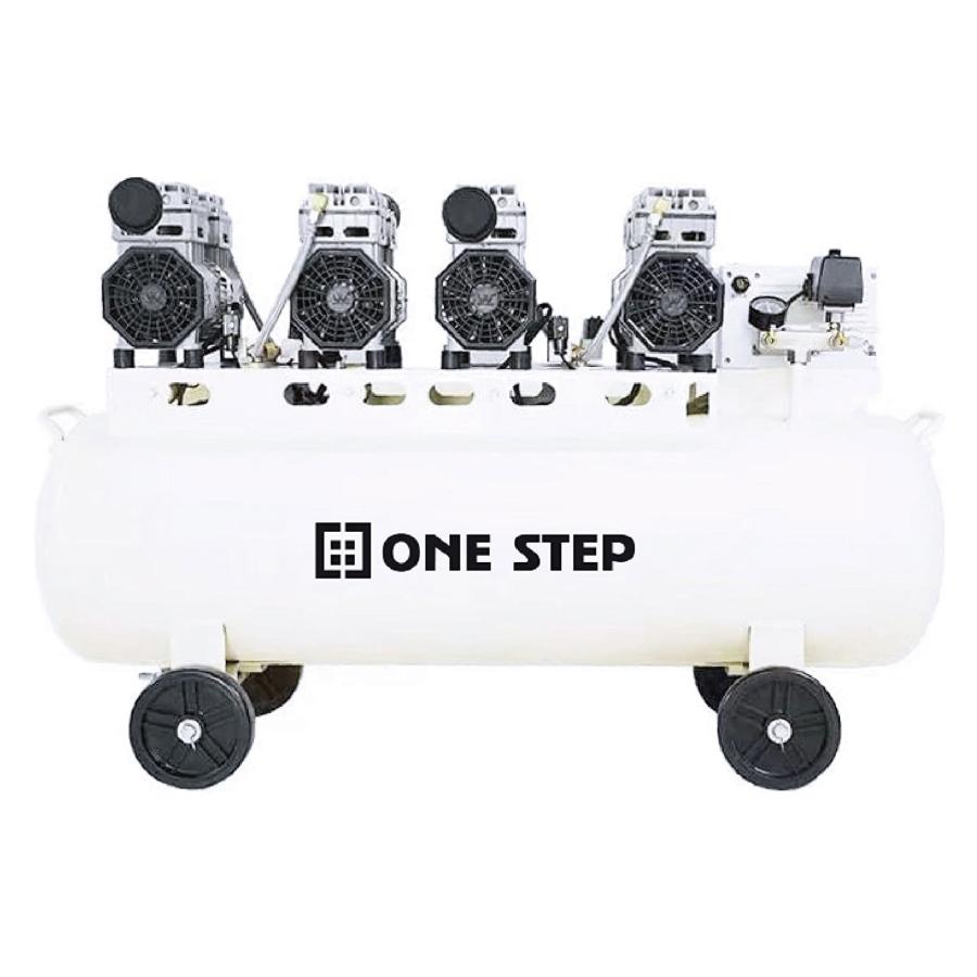 コンプレッサー製品詳細（160L 200V） 容量 160L 電圧 単相200V 15A モーター回転数 1400RPM 空気吐出量 720L/min モーターパワー 850W × 4 最高使用圧力 0.8MPa 騒音レベル 約95dB 定格時間 満タン約150秒／30秒毎に自動補充 潤滑方式 オイルレス式 本体サイズ 約120 × 41 × 75 cm 重量 約104kg 電源コード 約1.5m200V 静音エアコンプレッサー 160L（オイルレス） 業務用最上位モデル｜超大容量・高出力・安定供給 業務用フラッグシップモデル 160L 200V高出力で安定した連続稼働が可能 オイルレス構造でメンテナンス不要 160L超大容量タンクで長時間作業対応 塗装・整備・工場作業に最適 静音設計で作業環境にも配慮 圧力計付きで安定した操作性 タイヤ・工具・空気入れ対応 高耐久モーター採用 工場・整備現場での長時間使用に対応 キャスター付きで移動も簡単 省スペース設計 長時間連続運転対応 安定したエア供給性能 幅広い業務用途に対応 塗装・工場・整備に最適 プロ仕様の最高クラス性能 高耐久設計で長期使用可能 安全設計で安心して使用可能 商品仕様 タイプ：200V 静音エアコンプレッサー（オイルレス） タンク容量：160L 用途：業務用・工場・整備・塗装・大型エアツール 特徴：超大容量・高出力・静音・メンテナンスフリー