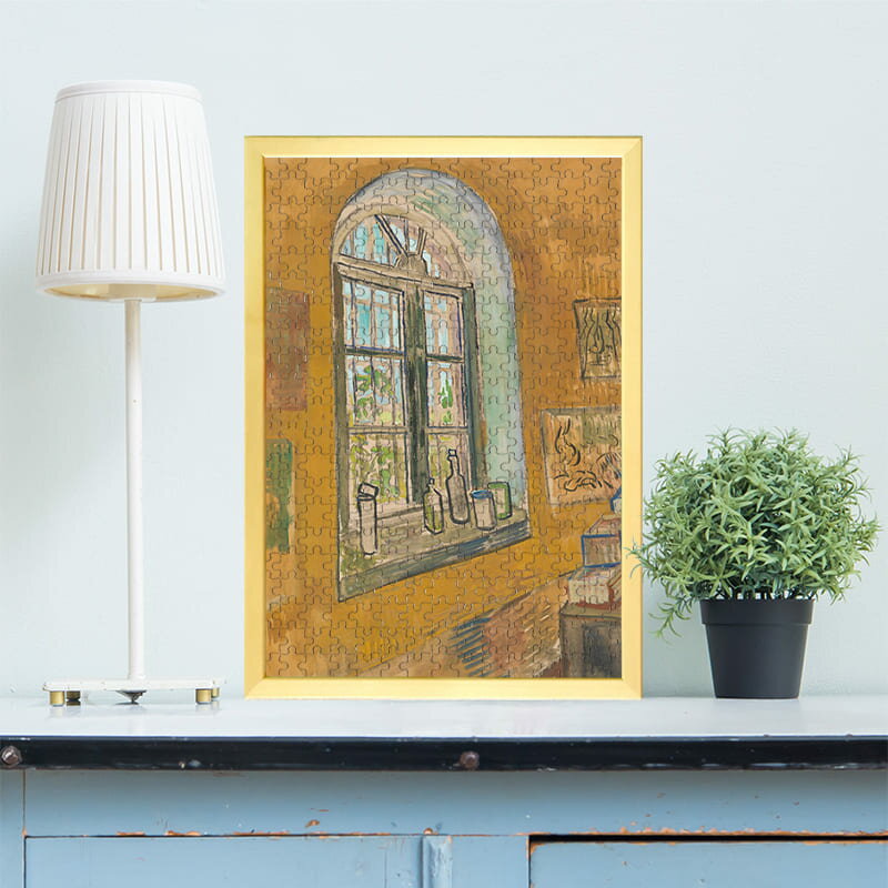 病院のフィンセントの画室の窓 フィンセント・ファン・ゴッホ 0331 ジグソーパズル パズル 300ピース ..