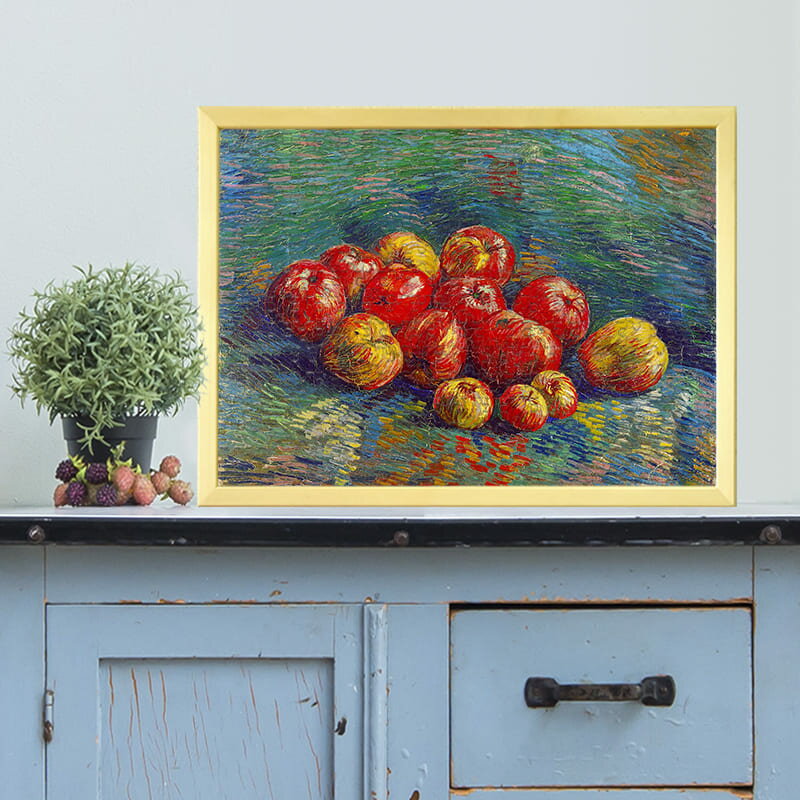 リンゴのある静物フィンセント・ファ...