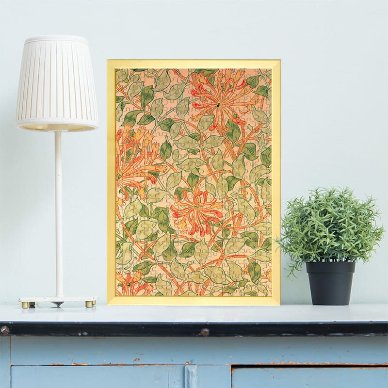 すいかずら1 ウィリアム・モリス 0409 ジグソーパズル パズル 300ピース 程 ジグソー おしゃれ 名画 遊ぶ 高齢者 難易度 難しい 人気 インテリア 安い プレゼント 認知症予防 頭の体操 脳トレ 海外 有名 簡単