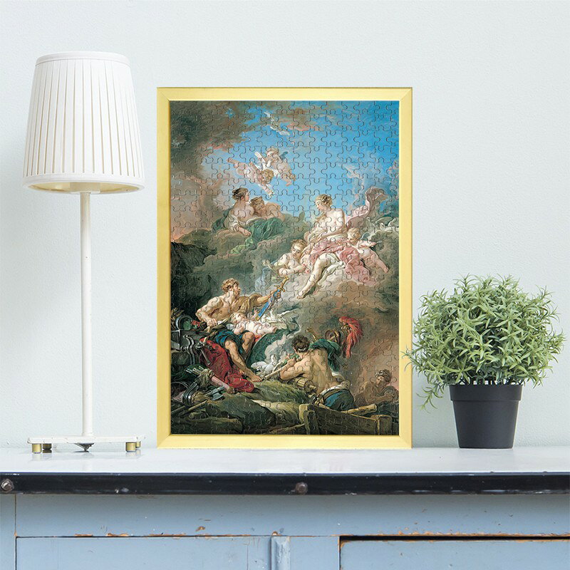 ウルカヌスの鍛冶場にいるヴィーナス フランソワ・ブーシェ 0473 ジグソーパズル パズル 300ピース 程 ジグソー おしゃれ 名画 遊ぶ 高齢者 難易度 難しい 人気 インテリア 安い プレゼント 認知症予防 頭の体操 脳トレ 海外 有名 簡単