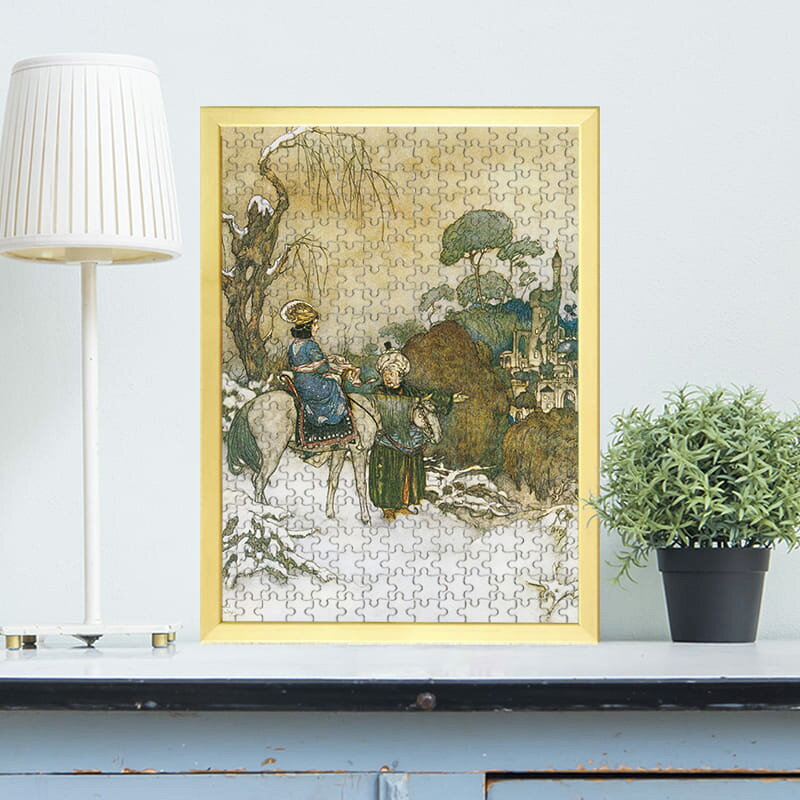 野獣の館に娘のラ・ベルを連れていく商人の父 エドマンド・デュラック 0534 ジグソーパズル パズル 300ピース 程 ジグソー おしゃれ 名画 遊ぶ オフライン 子供 高齢者 難易度 難しい 人気 インテリア 安い コツ プレゼント ギフト イラスト 認知症予防 脳トレ 簡単