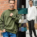イケオジ ビッグシルエット トレーナー メンズ 40代 ファッション おしゃれ 50代 60代 ミスタージョージ 大人 裏起毛 厚手 ブランド スウェット 大き...