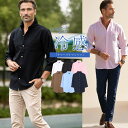 イケオジ シャツ メンズ 大人 ミスタ—ジョージ 40代 50代 60代 ファッション おしゃれ 7分袖 パナマシャツ カジュアル ホリゾンタルカラ...