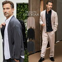 カーディガン おしゃれ イケオジ 50代 アウター ファッション ちょいワル オヤジ ミスタ-ジョージ メンズ ブランド おしゃれ 大人 薄手 春 ゆったり ボタンレス 黒 羽織り カジュアル きれいめ キレイ目 冷房対策 UV対策 無地 シンプル メンズ【郵】