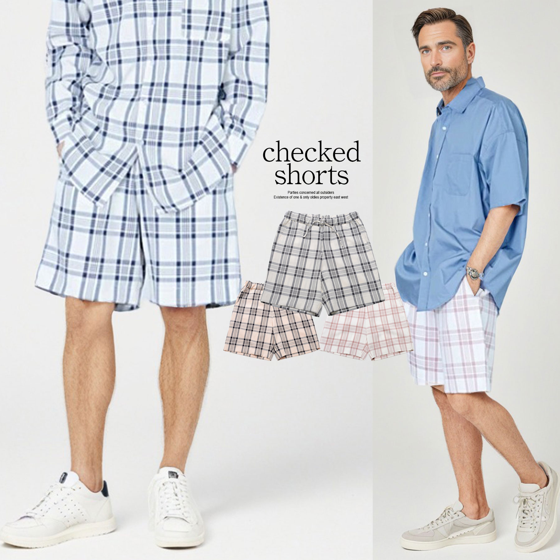 Rakuten - 40代 50代 ハーフパンツ ブランド おしゃれ メンズ イケオジ ちょいワル おしゃれ ファッション パンツ カジュアル 短パン チェック ボトムス セットアップ可 カジュアル きれいめ きれい目 大人 春 夏 【郵】