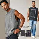 イケオジ 50代 メンズ ノースリーブ ブランド Tシャツ ピグメント加工 ウォッシュ加工 トップス タンクトップ NYC ニューヨークシティ ダンディ 雑誌 ...