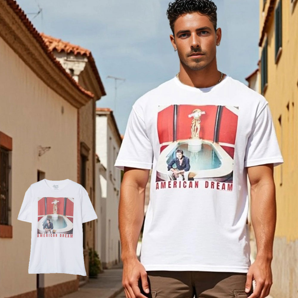 Rakuten - イケオジ ちょいワル おしゃれ 40代 50代 メンズ ファッション Tシャツ 半袖 ブランド 半袖Tシャツ プリント アメリカンドリーム 白T 白Tシャツ 綿 100% コットン トップス カットソー SCARFACE スカーフェイス 大人 春 夏