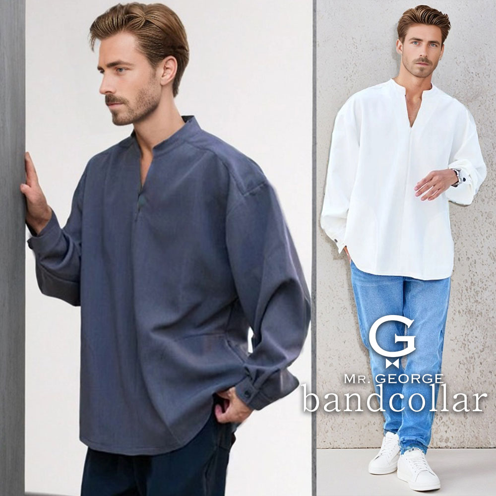 シャツ メンズ 長袖 長袖シャツ ブランド おしゃれ カジュアルシャツ 大きいサイズ トップス インナー ..