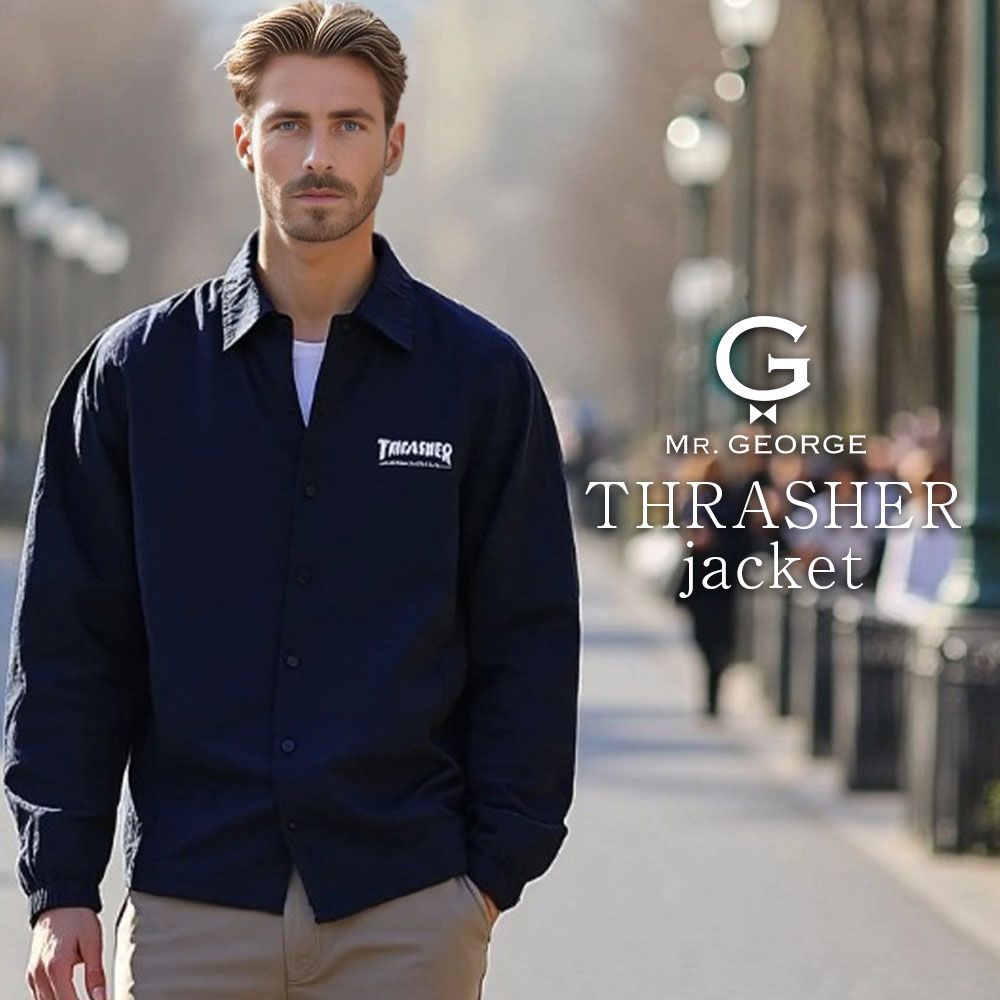 楽天市場】スラッシャー コーチジャケット（サイズ（S/M/L）L