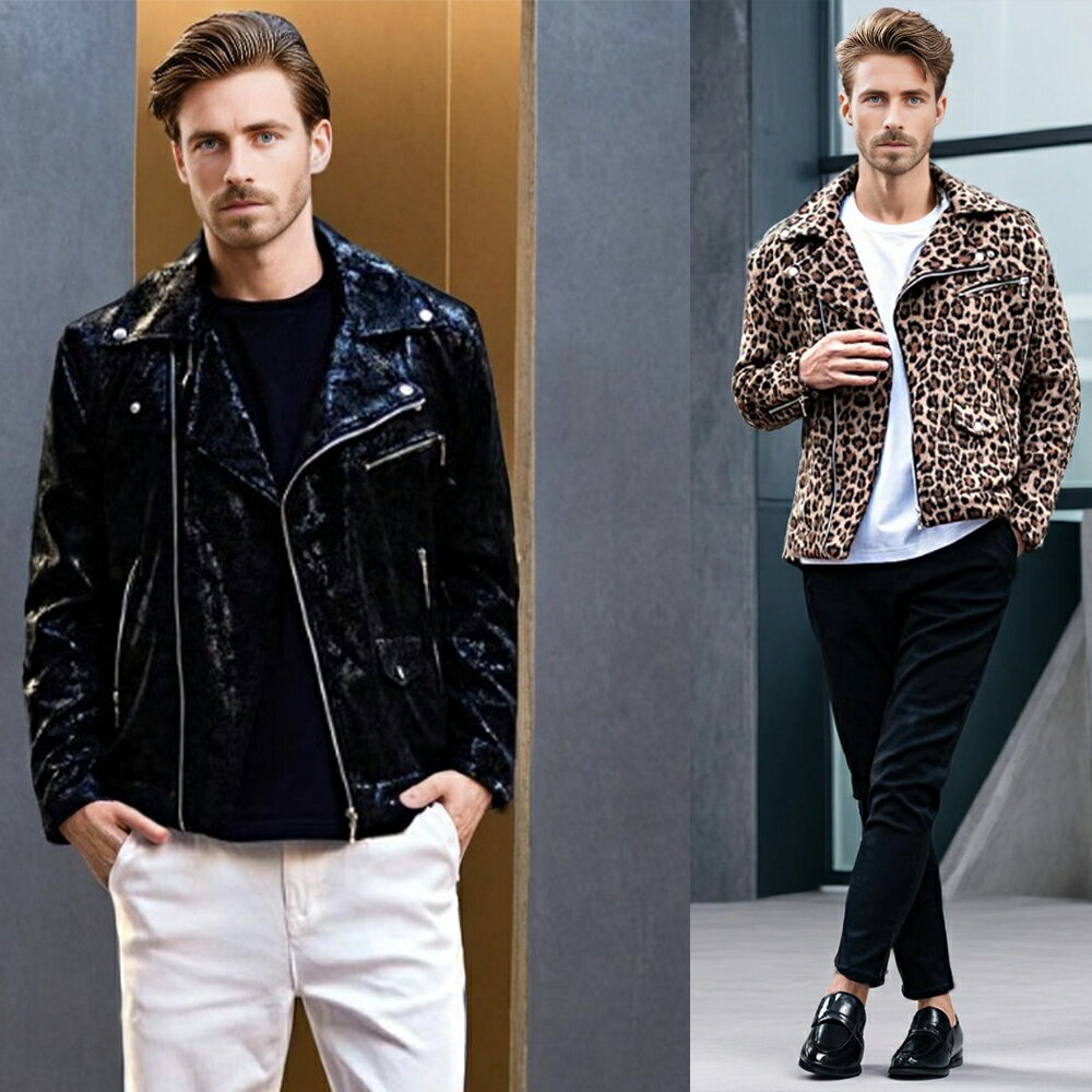 イケオジジャケット50代ライダース...